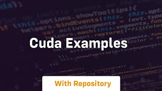 cuda examples