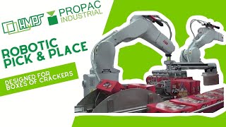 Innovative Hmps6000 Rsc Case Packer Solution For Automated Savoury Cracker Packing