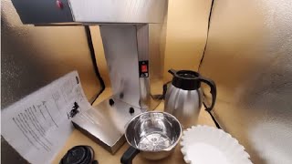 SYBO 12 Cup Commercial Drip Coffee Maker Review, Good quality, makes great  coffee and a lot of it to 