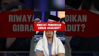 Gibran's educational history is unclear #dialectique #dialectics #prabowo #gibran #jokowi #mulyono