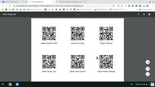 How to print Clever Badges for easy student log in