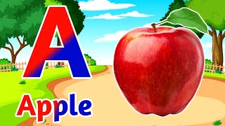 Phonics Song 2 with TWO Words in 3D - A For Airplane - ABC Alphabet Songs