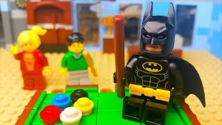 Lego batman pocketball fail l super heroes stop motion animation