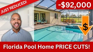Inside 3 Florida Pool Homes As Price reductions Continue To SKYROCKET!