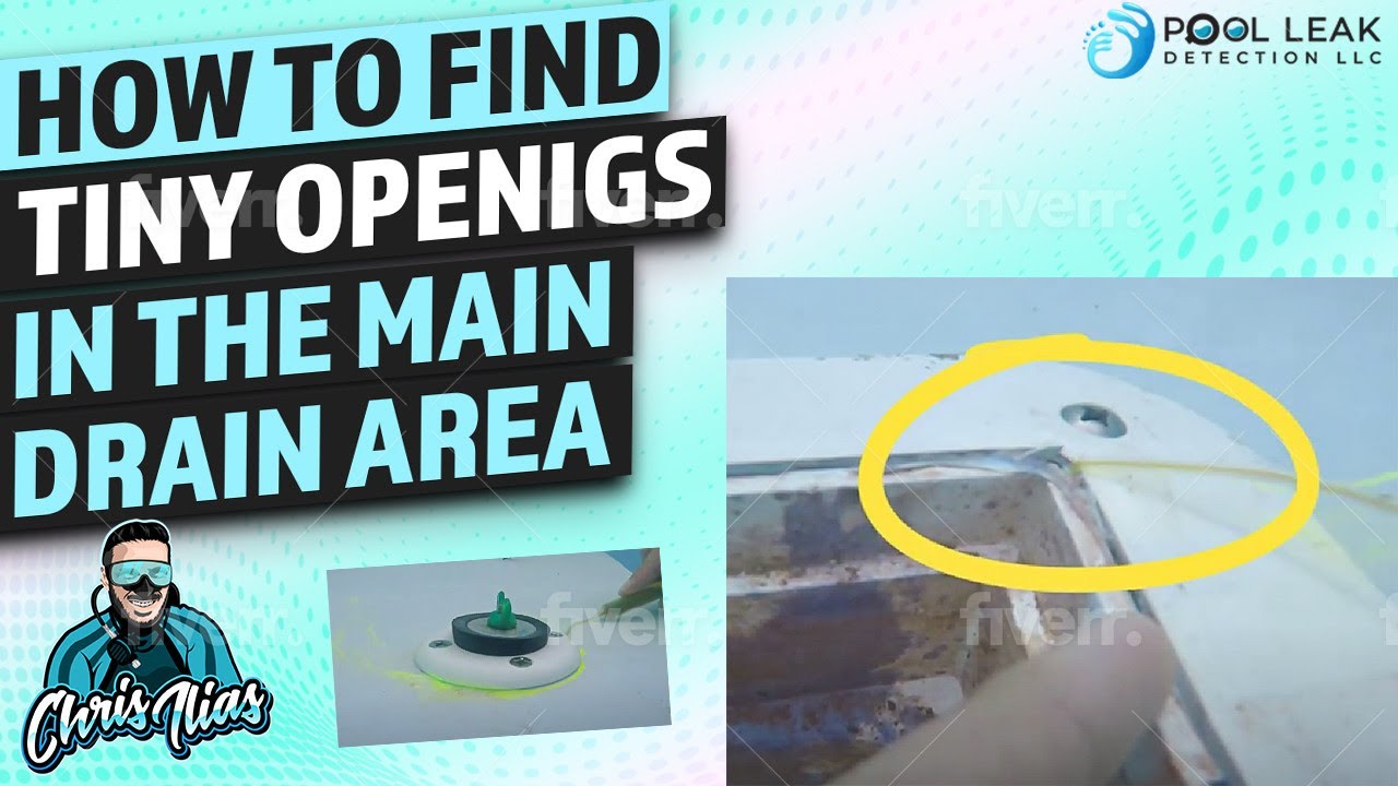 Leak On The Main Drains Commercial Swimming Pools YouTube
