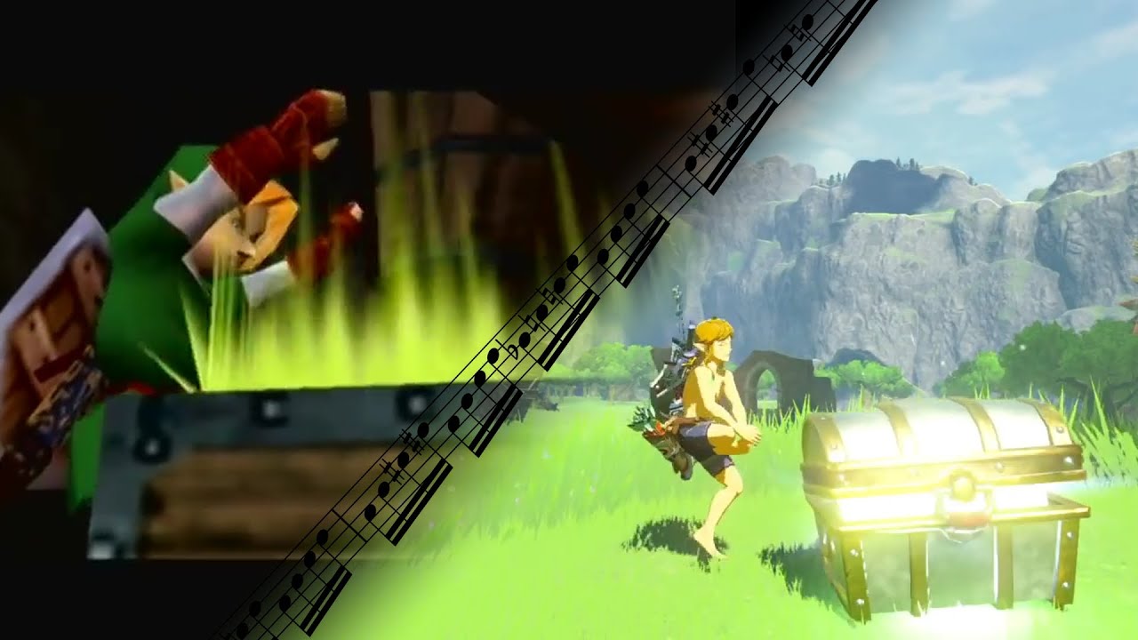 "Chest Opening" Music(Transcription) OOT & BOTW YouTube