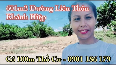 Đất Vườn Khánh Vĩnh Có Thổ Cư | Giá 430tr | Đất Nền Nha Trang - Kim Huyền BĐS 79