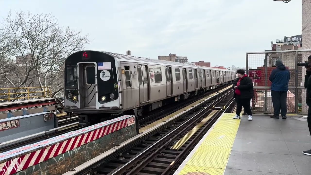 NYCT- J and M train action at Lorimer street 