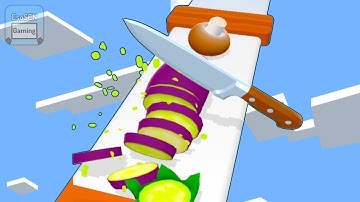 Perfect Slices | All Levels Gameplay | Android, iOS | Satisfying Mobile Tiktok Games #11