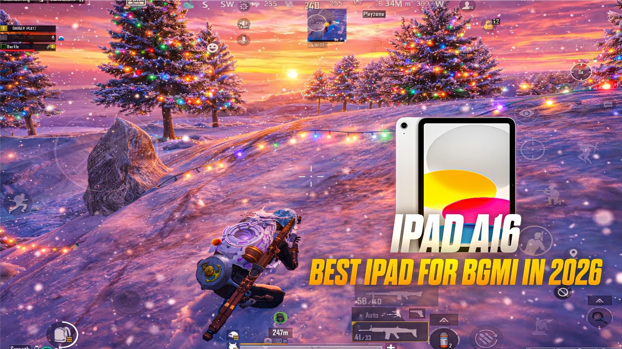 iPad 11 A16 BGMI Graphics Test (SMOOTH+ EXTREME) 🔥 | PUBG Mobile Gaming 2026 | With Best Sensitivity