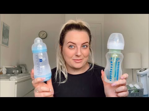 Vídeo: MAM 260ml Anti Colic Bottles 4-pack Revisão