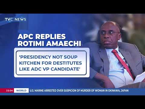 APC Replies Rotimi Amaechi