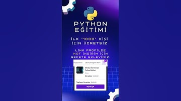 Python Eğitimi #programlama #python #yazılım #udemy #udemyeğitimi