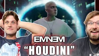 SLIM SHADY IS BACK | Eminem - Houdini [Official Music Video] REACTION