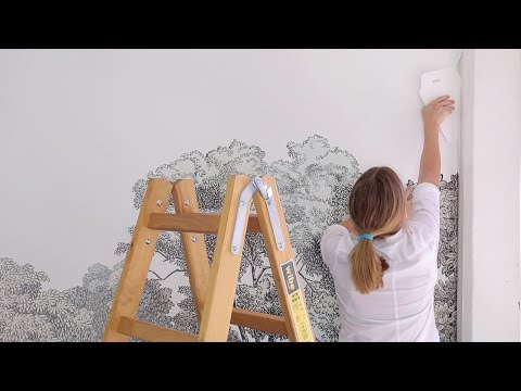 How to Hang a Wall Mural – In 60 Seconds | Rebel