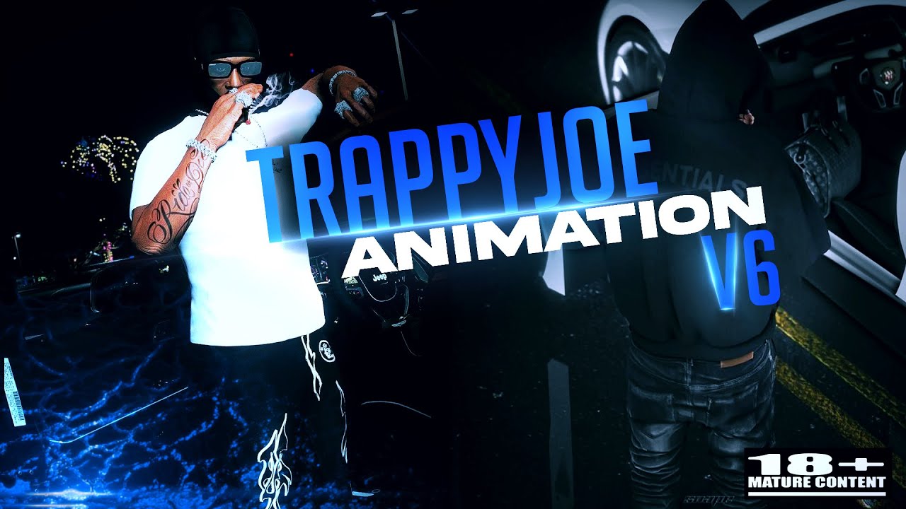 TrappyJoe Emotes V6 | FiveM Animation Pack (1000+ Emotes, Gang Signs, Twerk,RP, Props & More,2025!!)