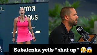Famous ⚠️ Aryna Sabalenka gets Obscenity Warning ⚠️ for Yelling SHUT UP during Miami Open Final 2026 Net Worth