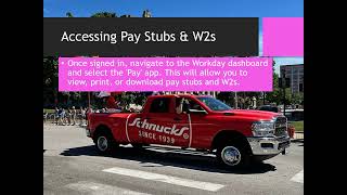 Schnucks Pay stubs & W2s