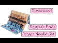 Giveaway!  Knitter's Pride Ginger Needle Set