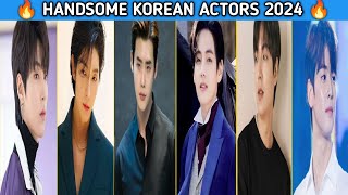 Top 10 most handsome Korean actors 2024 🔥