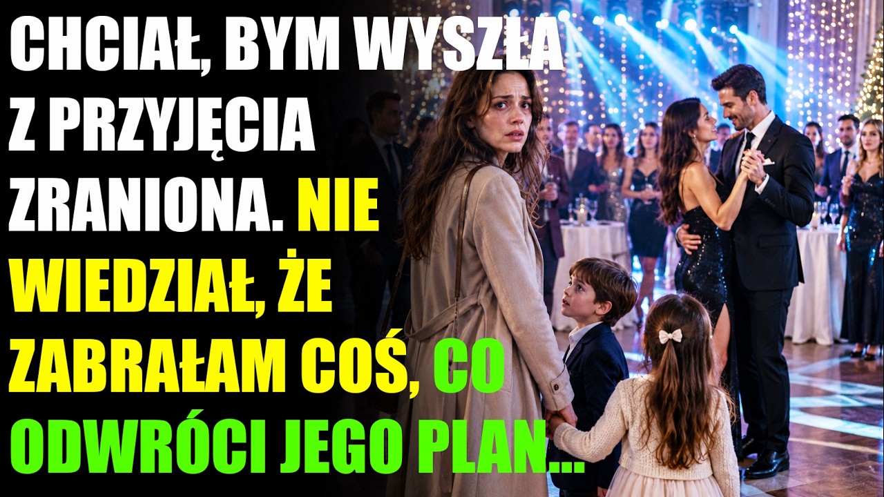 Zamarłam, gdy na firmowej gali zobaczyłam, jak mój mąż nachyla się do ucha młodszej kobiety i szepcze coś, co sprawiło, że roześmiała się jak ktoś, kto zna go o wiele lepiej niż ja. „Do kogo...
