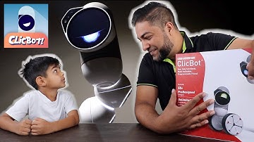 Unboxing ClicBot Starter Kit! Perhaps the Coolest Robot Ever! Customizable Modular STEM Robot!