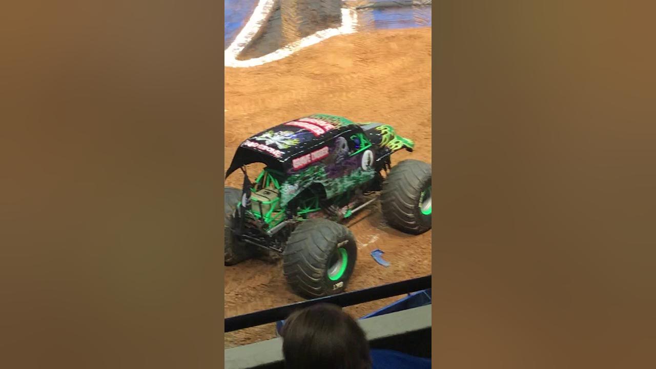 Monster jam Birmingham racing YouTube