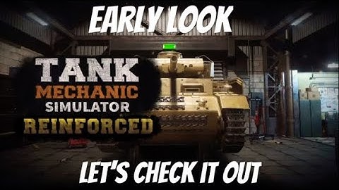 Tank Mechanic Simulator - Reinforced Ps5, Let