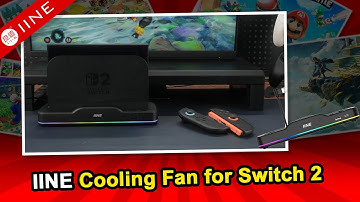 No More Overheating! IINE Cooling Fan for Switch 2#switch2