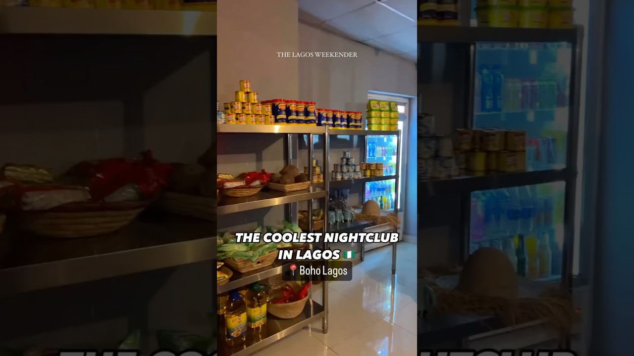 The coolest night club in Lagos! Go out and explore, it’s salary week. 😉