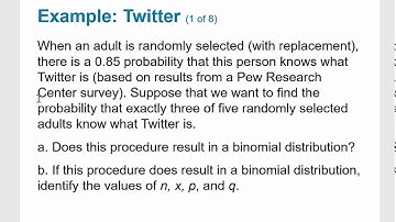 5 2 Binomial Probability Distribution notes Part 1a of 2