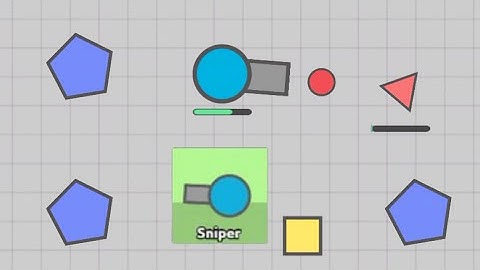 Sniper Tank - Diep.io online app - mobile game