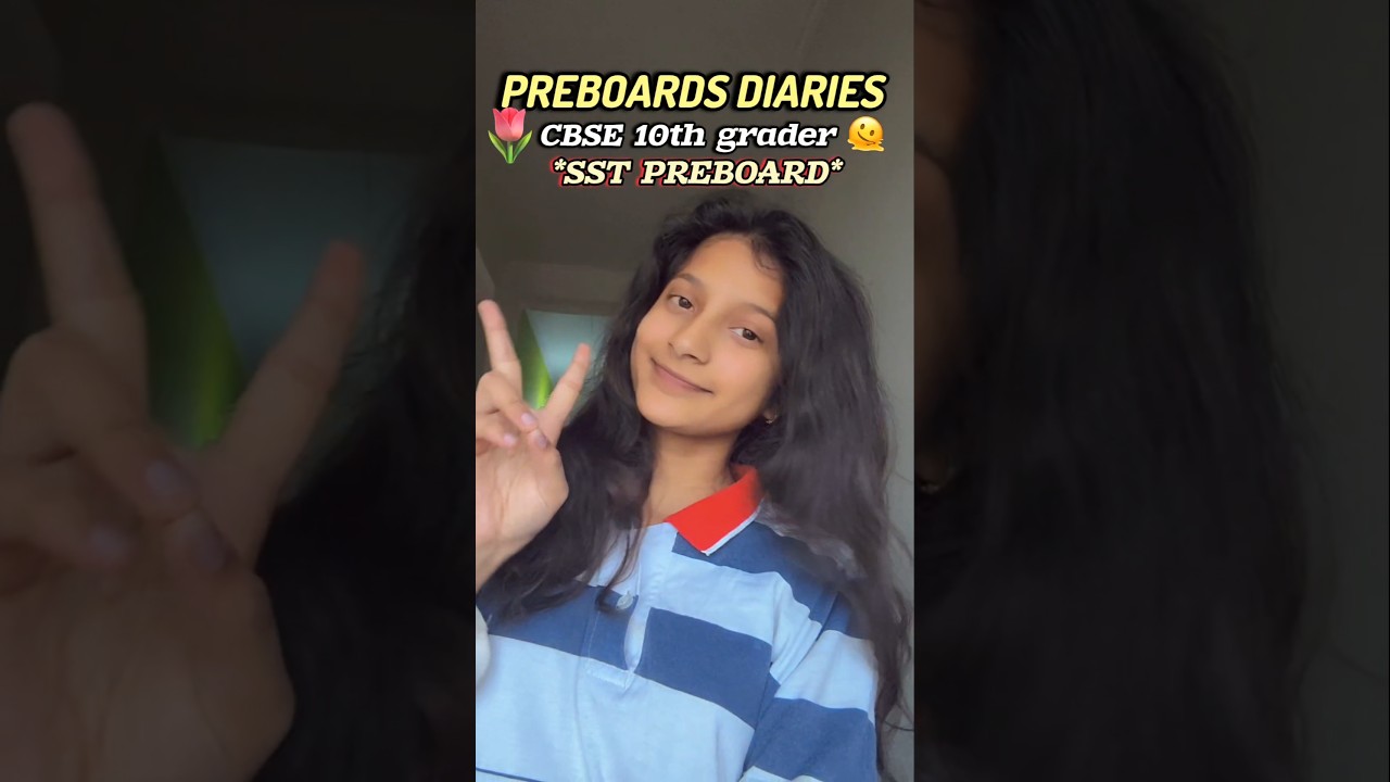 😱2 days me SST KA PREBOARDS 😰 