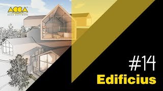 Edificius Complete Course - Lesson #14 - Practical Example: Roof and Railing Modeling