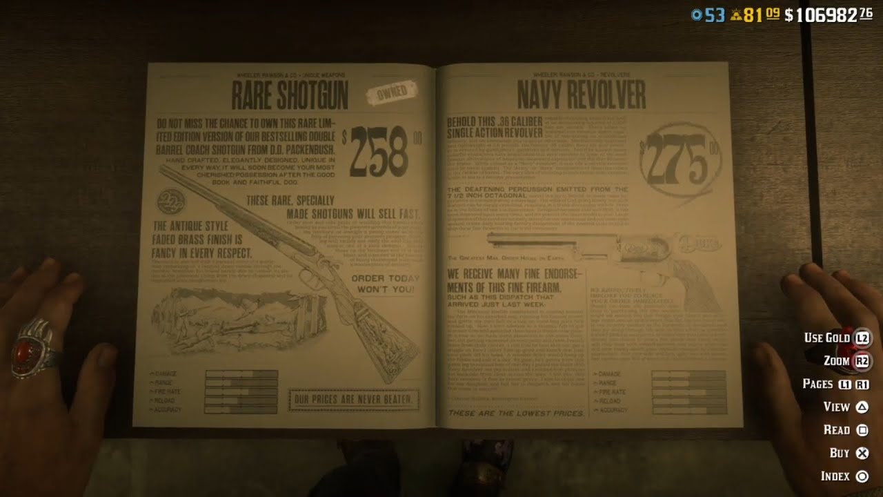 Red Dead Online Navy Revolver New Weapon YouTube