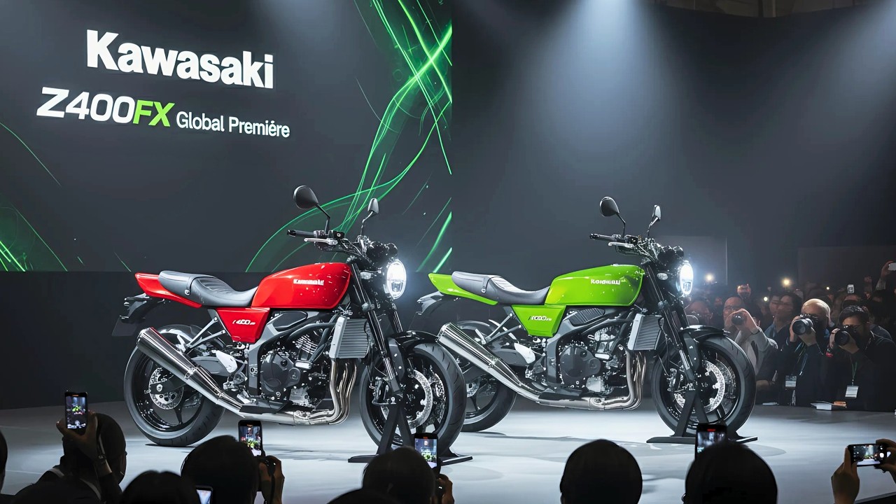 2026 Kawasaki Z400FX – Inline-Four Retro Naked Bike Revealed