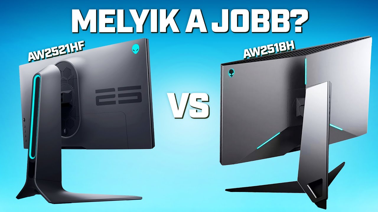 🖥️ KETTŐ 240HZ-ES ALIENWARE MONITOR 