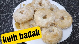 CARA BUAT KUIH BADAK.. GUNA TIGA BAHAN MAKA TERHASIL KUIH YG ENAK