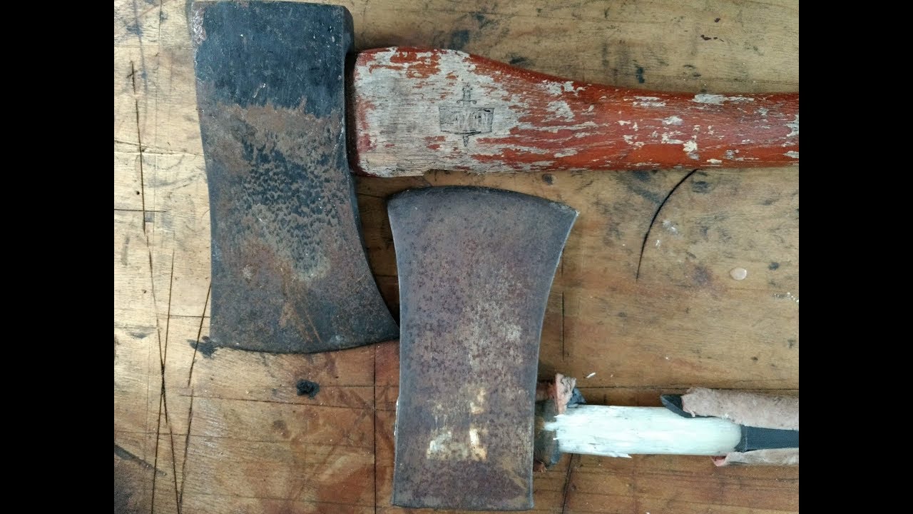 Part 1: Viking Axe build using old stock axe heads