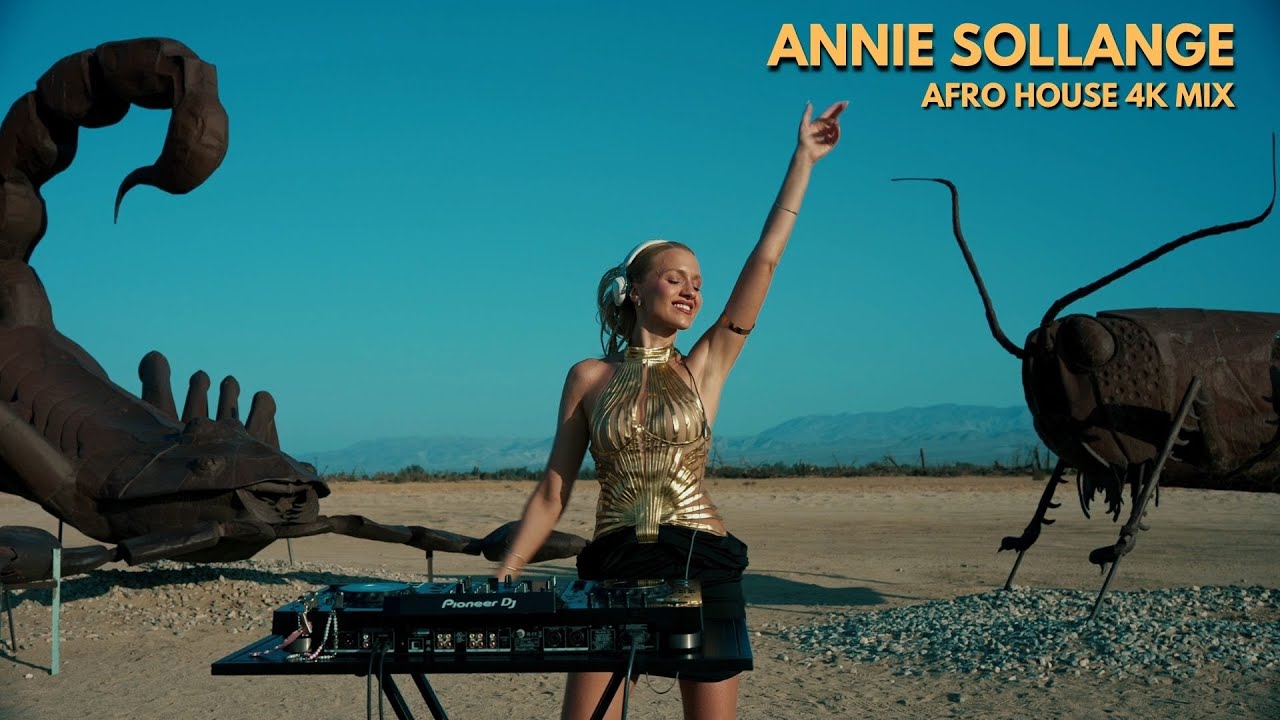 ANNIE SOLLANGE - Live @ Anza Borrego,  California /Afro House /4k Dj Mix Argy Keinmusic Hugel 2025