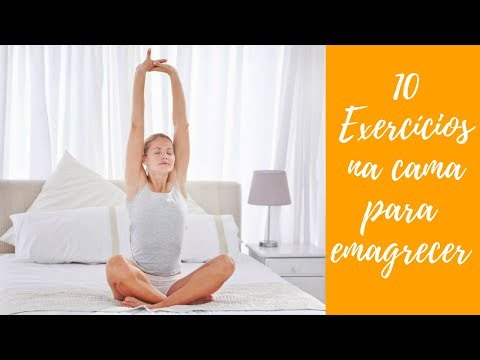 10 Exercícios na cama para emagrecer - Método PFB