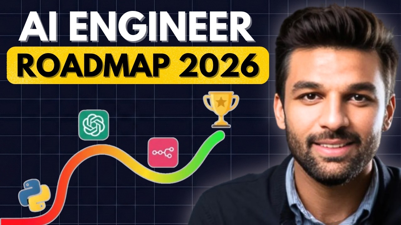 AI Engineer Roadmap | How I'd Learn AI in 2026 (AI vs ML Engineer)