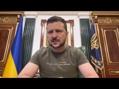 Зеленский обратился к россиянам  после обстрелов Кривого Рога