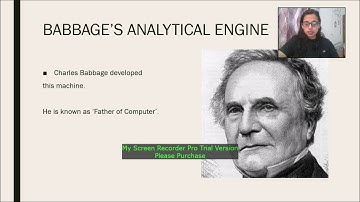 Class 4 Chapter 1 History Of Computer