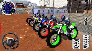 Motor Stunt Bike Offroad Racer 3D - Impossible Motocross Bike Racing Tracks - Android GamePlay #1 screenshot 2