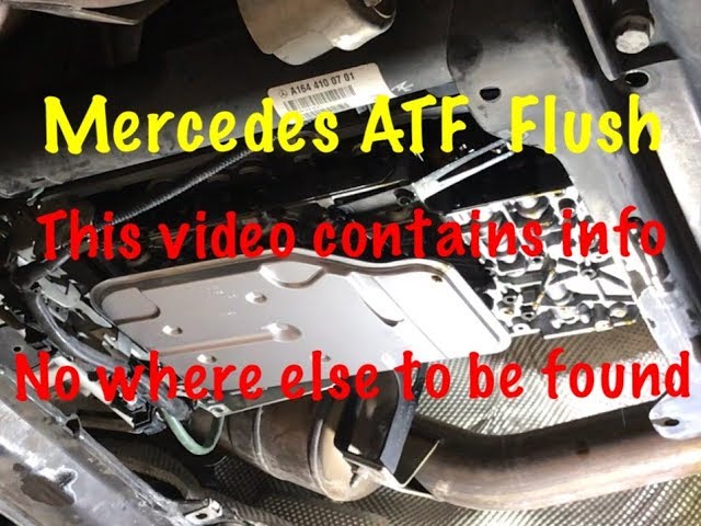 Mercedes 722.6 Automatic Gearbox oil change or flush? 
