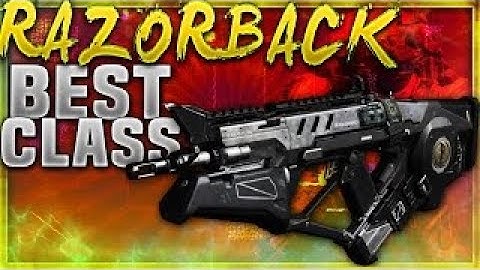 Call of Duty black ops 3 RAZORBACK BEST CLASS SETUP
