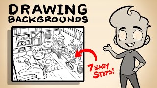 How to Draw Interior Backgrounds in 7 Easy Steps