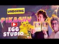 Un pikachu taille relle   unboxing 4k pikachu egg studio