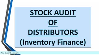 Anuj Kalani & Associates I Stock Audit I Distributors I Basic screenshot 4